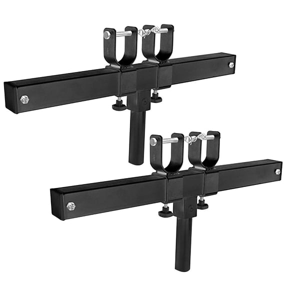 ProX XTF-ATCMOB FANTEK Black Adjustable T-Adapters for All Top Load Center Lifting Towers Dual Package
