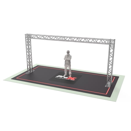 ProX XTP-20X09 Goal Post Design - Actual Size: 19.75 ft W X 9.20ft H - 2mm Heavy Duty Truss