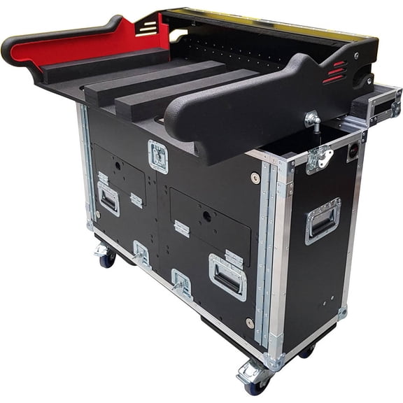 ProX XZF-MIDM32 Flip-Ready Easy Retracting Hydraulic Lift Case for Midas M32 Console