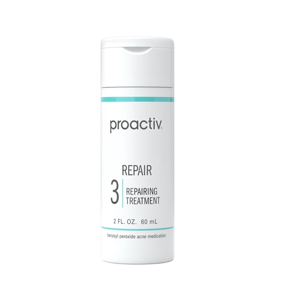 Proactiv Acne Treatment Repairing Lotion, 2.5% Benzoyl Peroxide, Acne Medication for Breakouts & Pimples, 2 Fl Oz