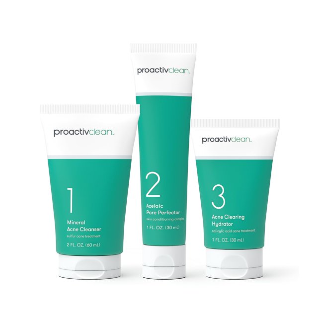 Proactiv Clean 3 Step Acne Treatment Routine Sulfur Acne Treatment