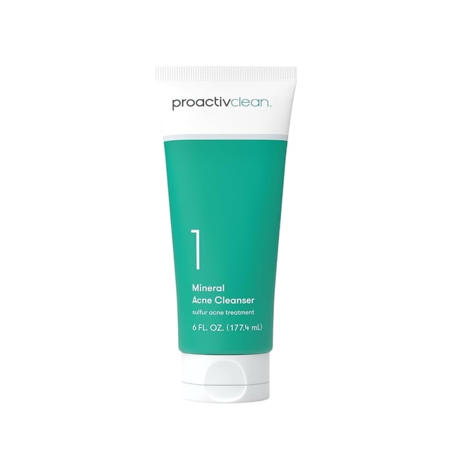 Proactiv Clean Mineral Acne Cleanser, Sulfur Acne Treatment Face Wash ...
