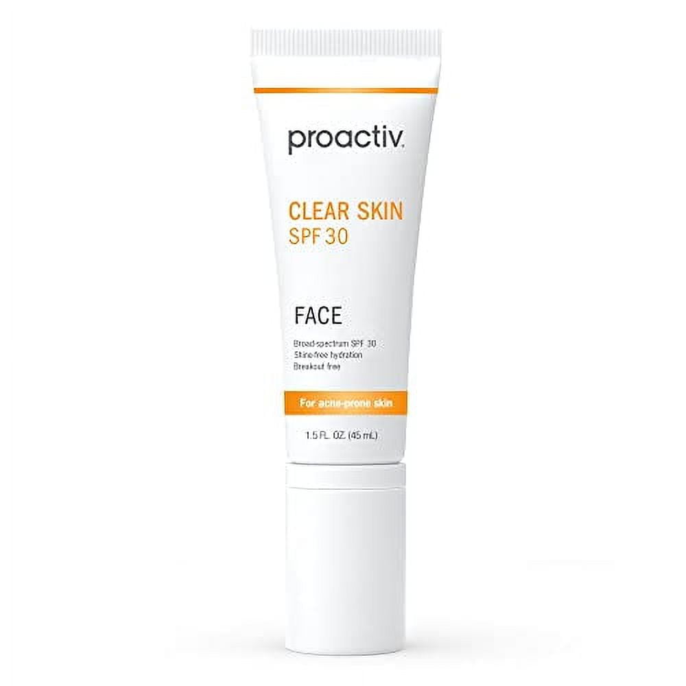 Proactiv Clear Skin Face Sunscreen Moisturizer With SPF 30 Hydrating