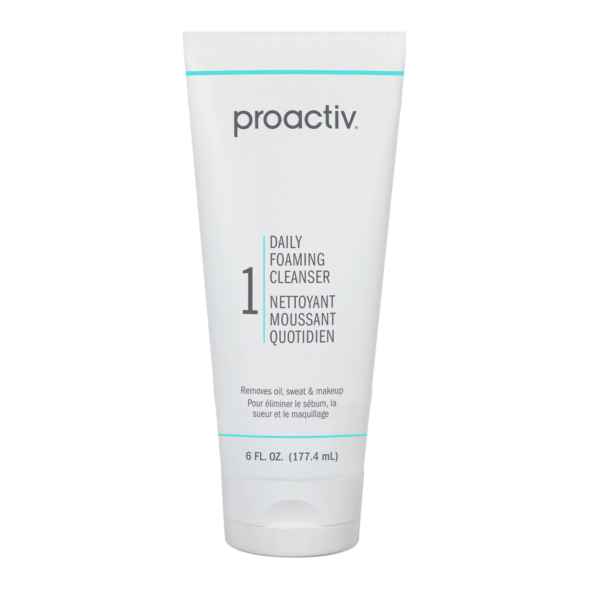 Proactiv Daily Foaming Cleanser for Acne-Prone Skin, Oil & Makeup Remover, Brightening Face Wash, Paraben-Free, Targets Post-Acne Dark Marks, 6 Fl Oz