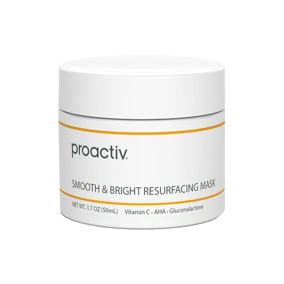 Proactiv Smooth & Bright Resurfacing Vitamin C Face Mask, Targets Dark Marks & Uneven Texture, 1.7 oz