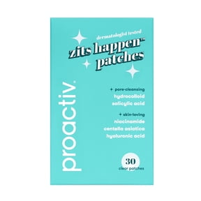 Proactiv Zits Happen® Hydrocolloid Acne Patches, Pimple Patches for Acne with Pore Cleansing Salicylic Acid, 30 Count