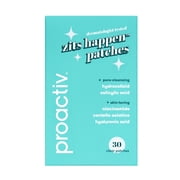 Proactiv Zits Happen  Hydrocolloid Acne Patches, Pimple Patches for Acne with Pore Cleansing Salicylic Acid, 30 Count
