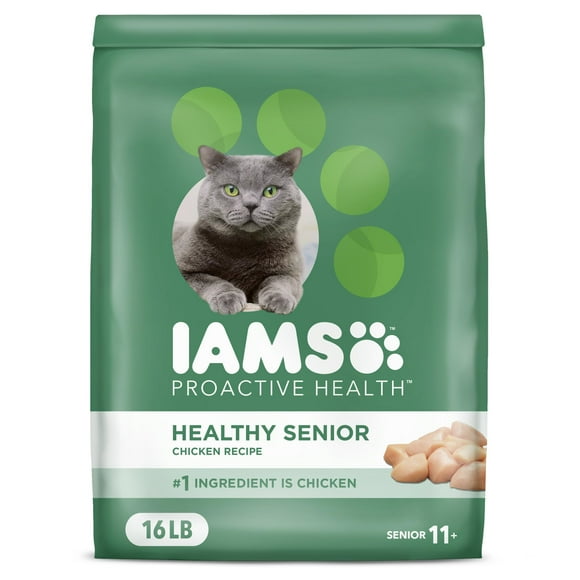 Proactive Health Healthy Senior Dry Cat Food With Chicken Cat Kibble, 16 Lb. Bag