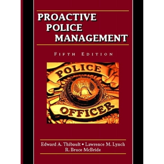 Pre-Owned Proactive Police Management (Edition 5) (Hardcover)