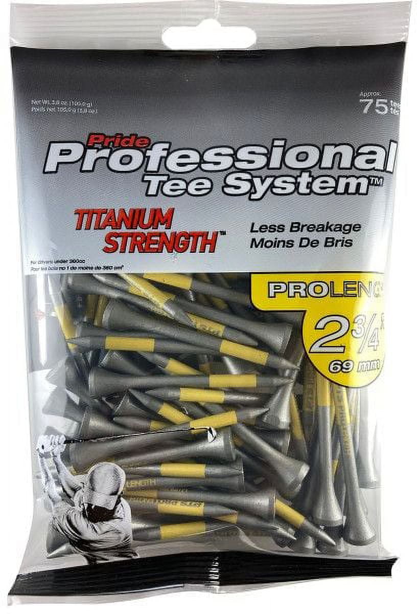 Proactive Sports 2.75 PTS Titanium Strength - Pack of 75 - Walmart.com