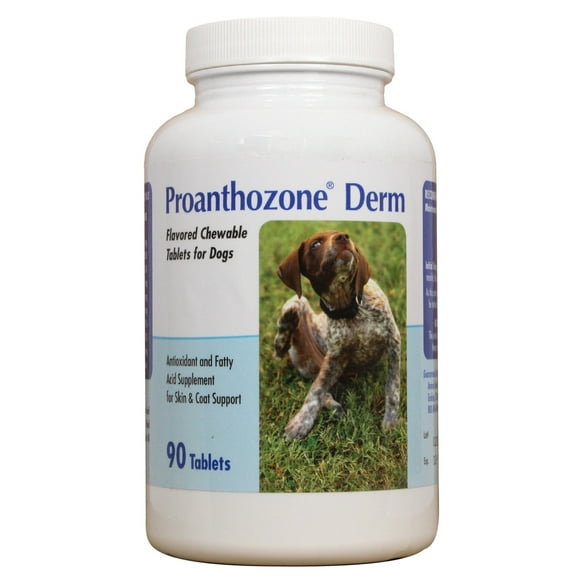 Proanthozone Derm Chewable Tablets for Dogs (90 count)