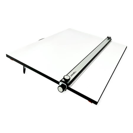 Proartek PK00015 Model PXB24 Drafting Drawing Board 18” X 24”; PXB Series Portable Drafting Board with Adjustable Aluminum Parallel Straightedge