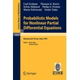 thumbnail image 1 of Probabilistic Models for Nonlinear Partial Differential Equations, (Paperback), 1 of 1