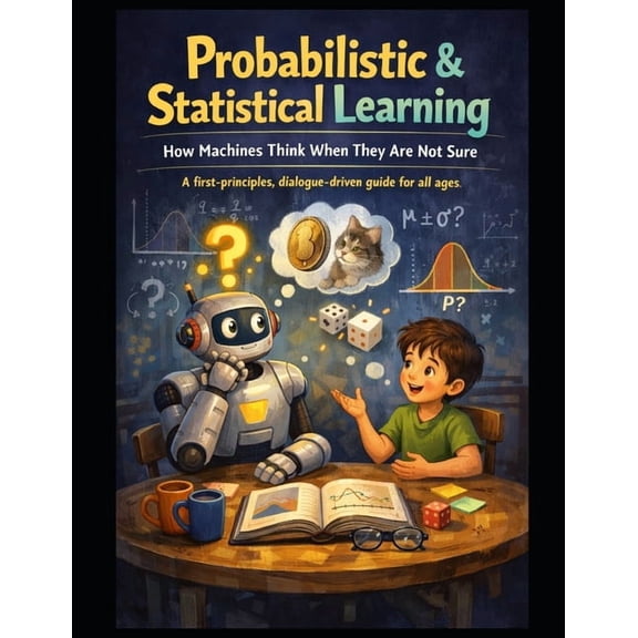 Deep Roots: Machine Learning from First Probabilistic & Statistical Learning How Machines Think When They Are Not Sure: A first-principles, dialogue-driven , Book 4, (Paperback)