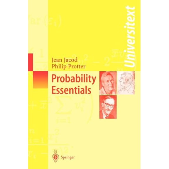 Pre-Owned Probability Essentials (Paperback) 3540438718 9783540438717