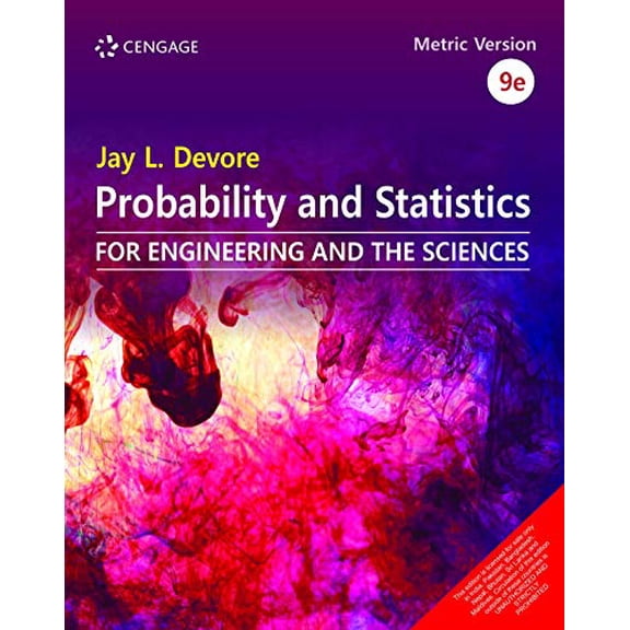 Probability and Statistics for Engineering and the Sciences, 9E, 9789353506247, Paperback, 9
