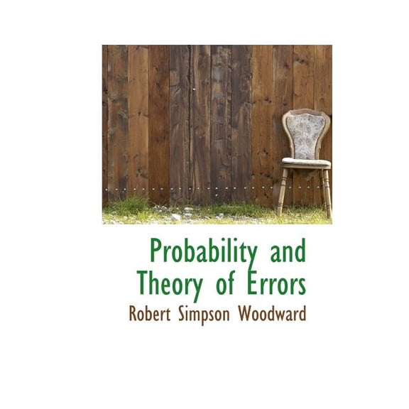 Probability and Theory of Errors (Paperback)
