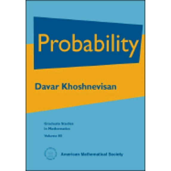 Pre-Owned Probability (Graduate Studies in Mathematics), 9780821842157, 0821842153, Hardcover,