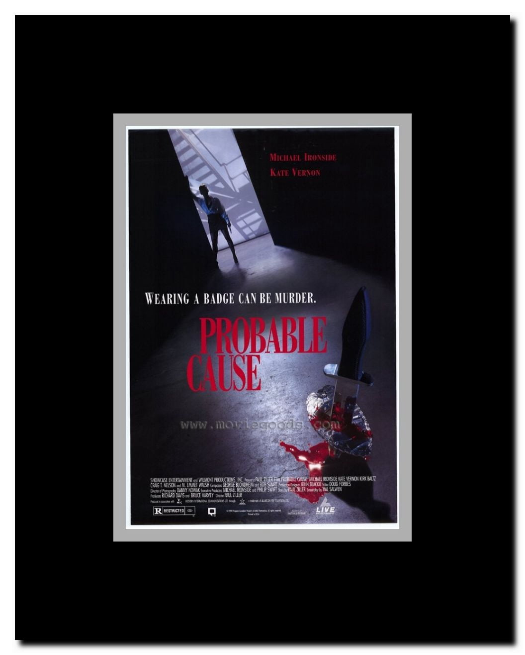 Probable Cause Framed Movie Poster