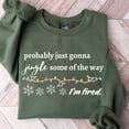 thumbnail image 1 of Probably Just Gonna Jingle Some Of The Way Im Tired Shirt Christmas Jingle Song TShirt Fun, 1 of 2