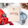 thumbnail image 1 of Probably Just Gonna Jingle Some of the Way I'm Tired Embroidered Shirt, Funny Christmas, Comfort Colors Holiday Sweatshirt, Gift for her, 1 of 4