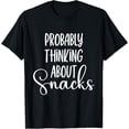 thumbnail image 1 of Probably Thinking About Snacks Toddler kid T-Shirt, 1 of 4