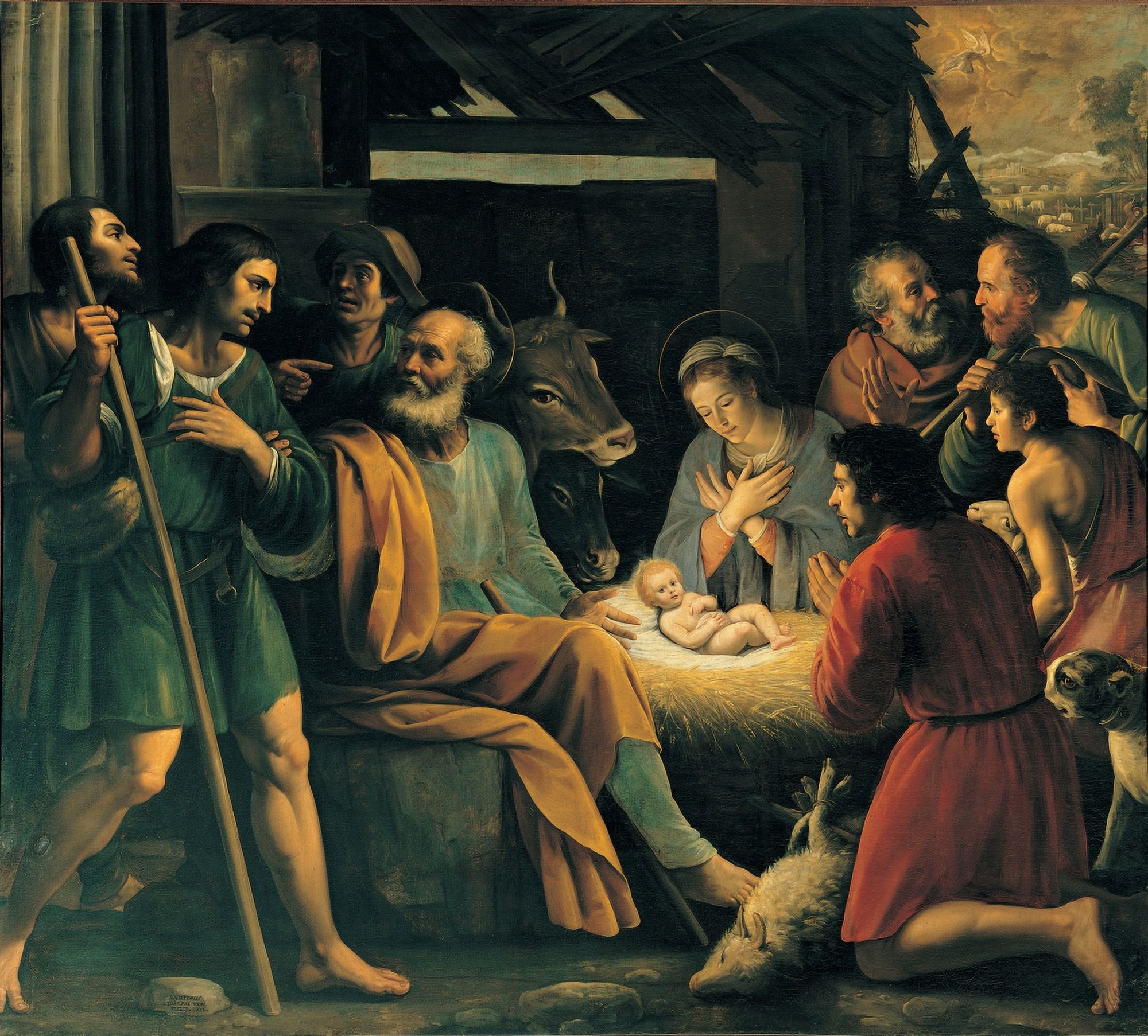 Probably Vermiglio Giuseppe Canvas Art - (24 x 18)