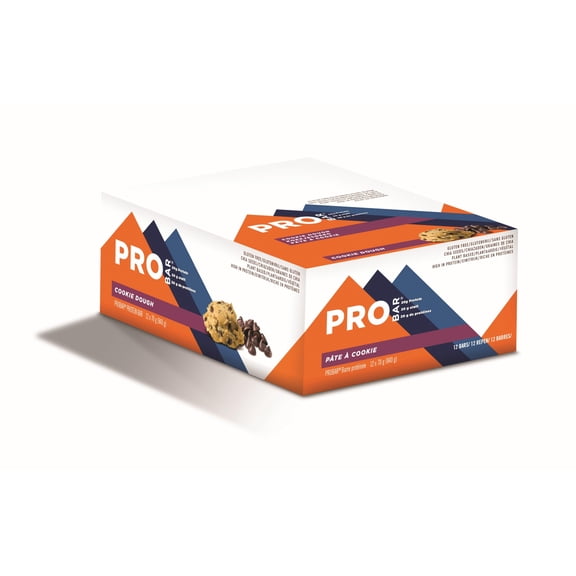 Probar, Bar Base Cookie Dough, 12 Count, 2.47 Ounce