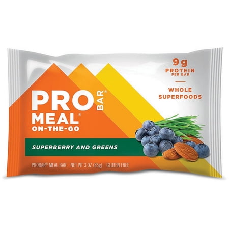 Probar Bar Organic Superberry Bar - Case of 12 - 3 oz