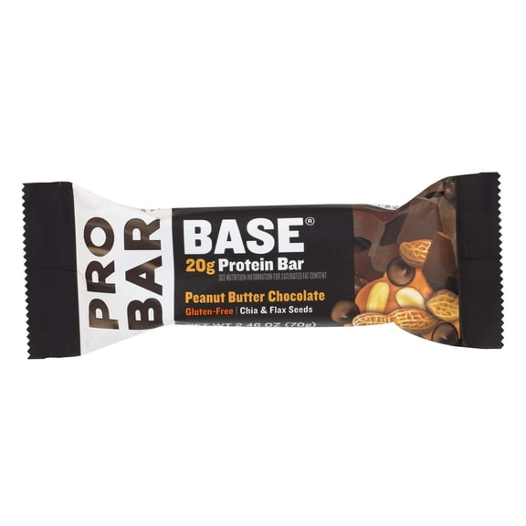 Probar Peanut Butter Chocolate Core Bar - 2.46 Oz -Pack of 12