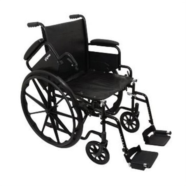 Probasics WC11616DS 16 x 16 in. K1 Light Weight Wheelchair Seat Flip DA
