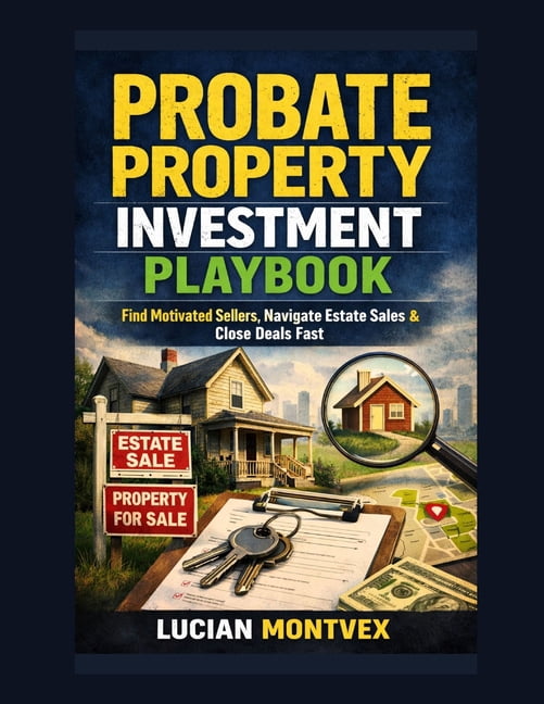 Probate Property Investment Playbook: Find Motivated Sellers, Navigate Estate Sales & Close Deals Fast, (Paperback)
