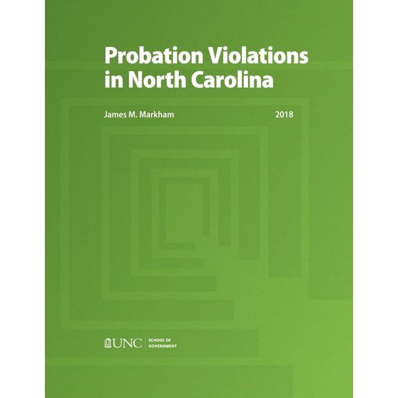Probation Violations in North Carolina, (Paperback)