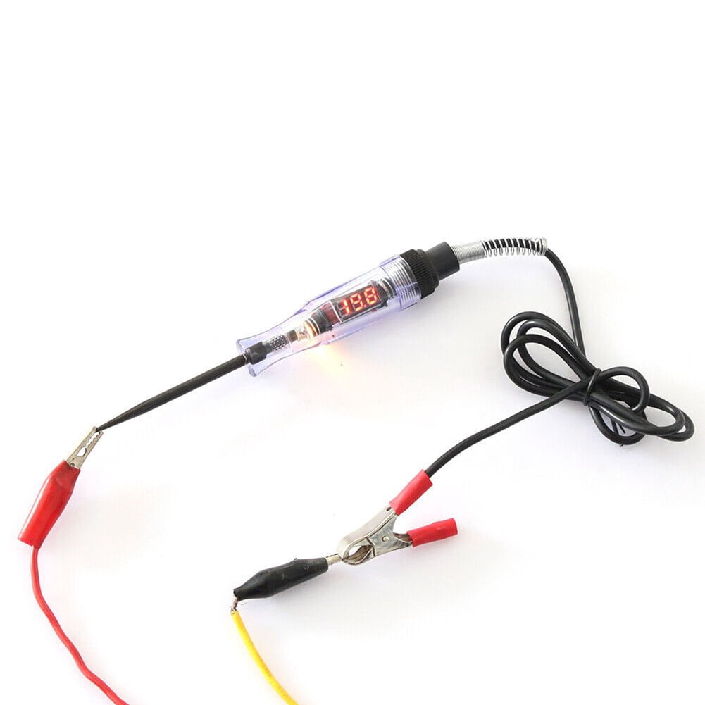 Digital Fuse Led Probe Detector Lcd Tester Abs+Metal Car Tool Digital Led Light ...