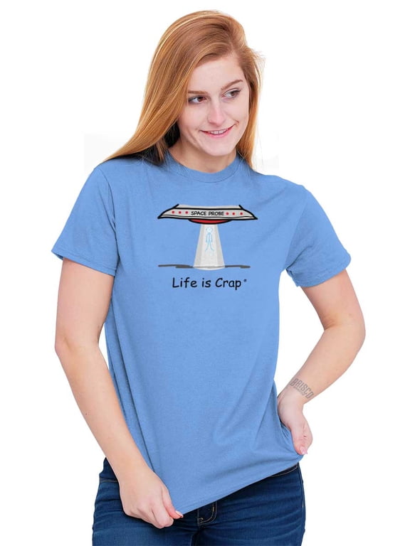 Probed Alien Abduction Space Sci-Fi Men's Graphic T Shirt Tees Brisco Brands L