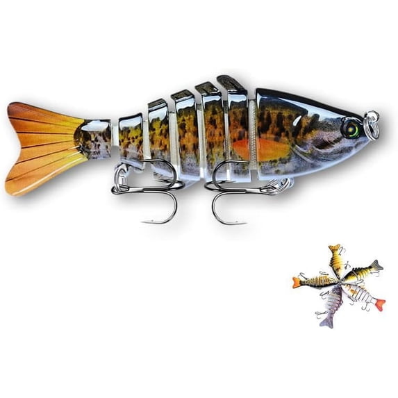 Probero Fishing Gear - Bionic Swimming Bait, Probero Bionic Swimming Bait, Probero Bionic Fishing Lures That Swim by Itself, Suitable for All Kinds of Fishing Waters
