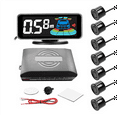 Probes Rear Reversing Radars System LCD Display Car Parking Sensor