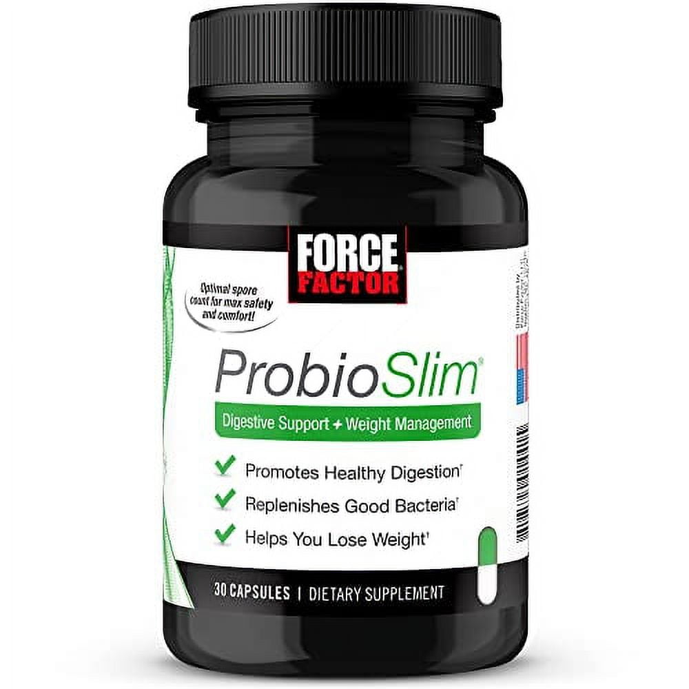 ProbioSlim Probiotic and Weight Loss Supplement for Women and Men with Probiotics, Burn Fat