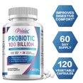 thumbnail interactive-video image 1 of Pslalae Probiotic 100 Billion – Gut Health, Bloating Relief, Prebiotic & Enzymes, 30-120 Capsules 1 of 3