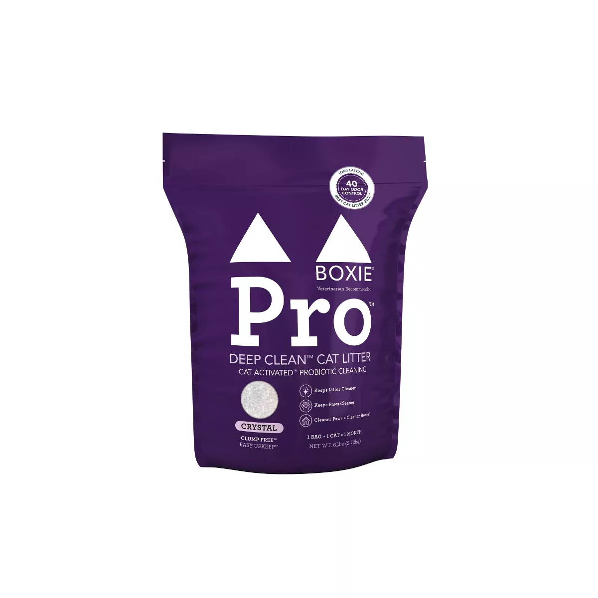 Probiotic 40 Day Odor Control Crystal Cat Litter