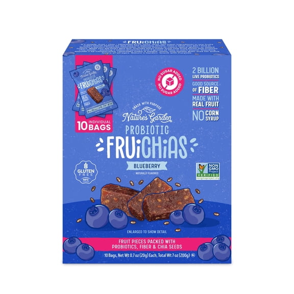 Probiotic Blueberry FruiChias 10ct