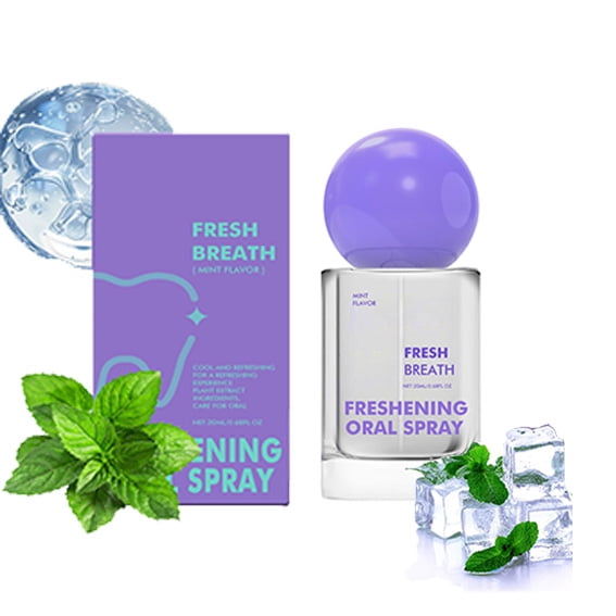 Probiotic Oral Spray, Cool Breath Probiotic Spray, Portable Oral Probiotic Breath Spray, Alcohol-Free Oral Spray with Probiotics for Breath Care, Cool Breath Probiotic Spray