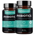 thumbnail image 1 of High Potency Probiotics 10 Strains 30 Billion CFUs PhiNaturals – 2 Pack - [30 Vegan Capsules] for Women and Men Digestive Gut Health - Lactobacillus Acidophilus Salivarius Rhamnosus Bifidobacterium, 1 of 9