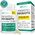 thumbnail image 1 of Probiotic & Prebiotic Capsules | Pre and Probiotics for Synbiotic Gut Health & Bloating Relief for Women & Men | 20 Billion CFU | Vegetarian | 60 Ct., 1 of 13
