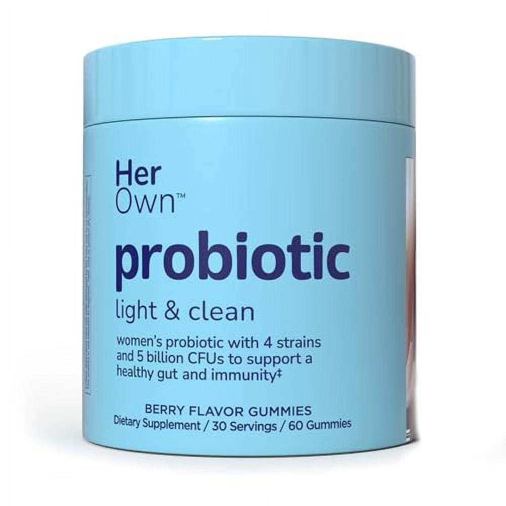 her own Probiotic & Prebiotic Gummy, Supports Digestive Health - Her Own Probiotic Light And Clean Reviews