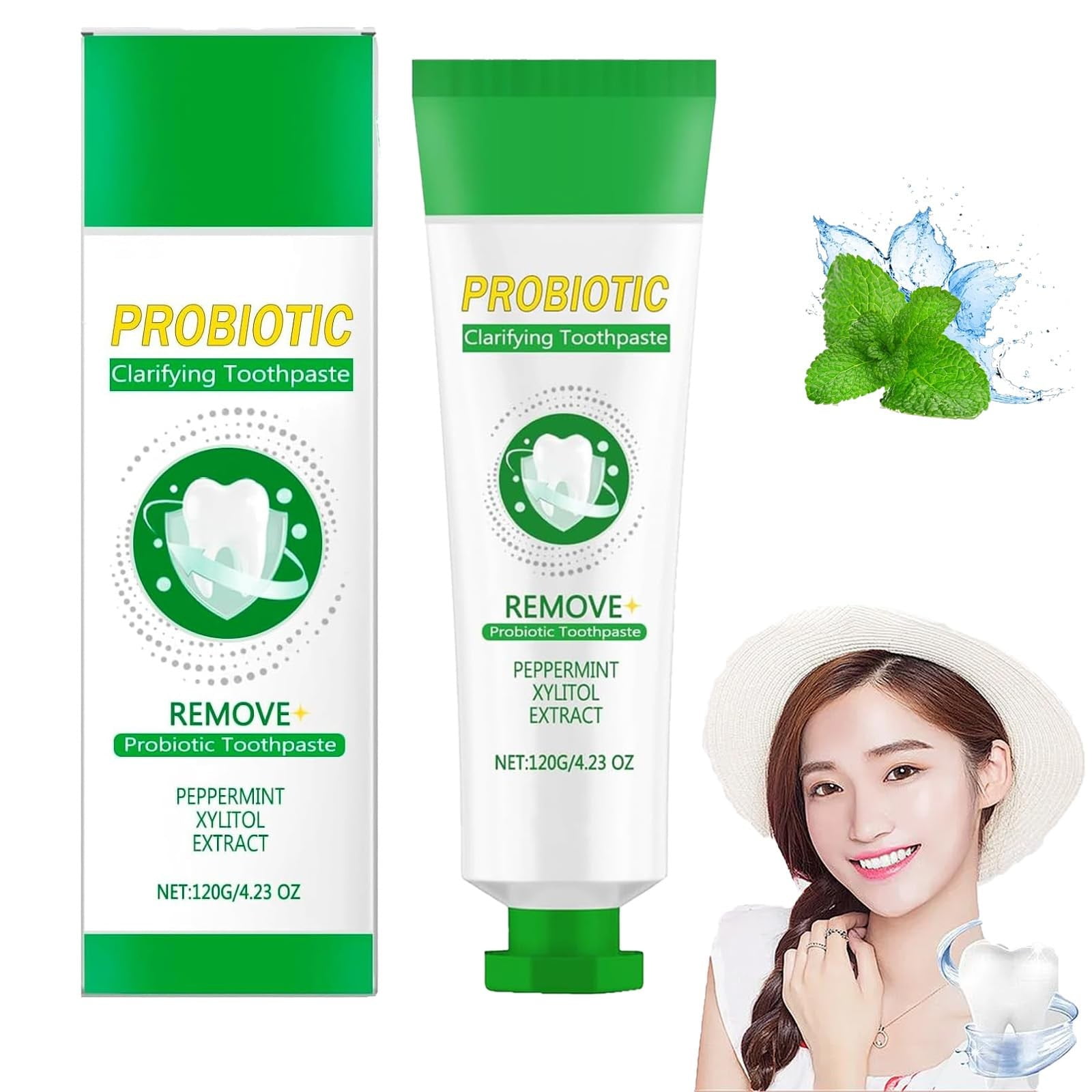 Probiotic Purifying Toothpaste, Super Probiotic Toothpaste, Whitening ...