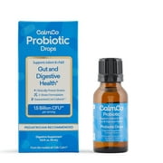 Probiotic Vitamin D Drops, Clinically Proven Strains, May Support Infant & Child Gut and Digestive Health, Powerful Immune Support and Live Cultures, 0.5 fl. Oz. 15 mL, 1pk