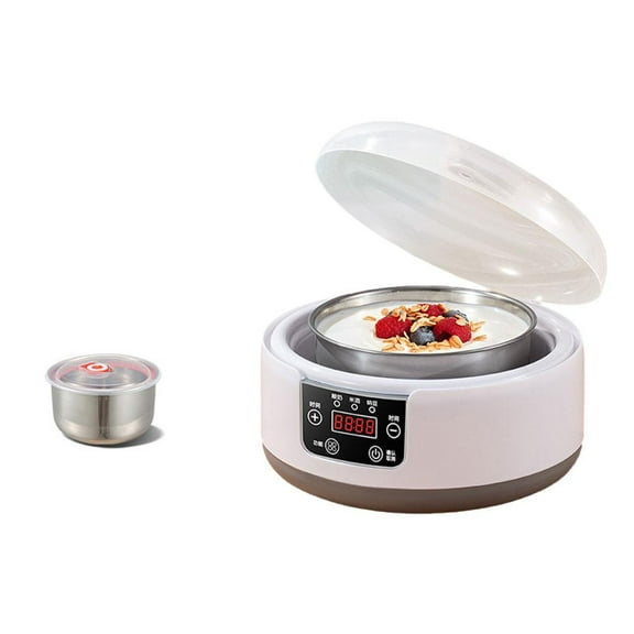 Probiotic Yogurt Motor - Yogurt Machine with Constant Temperature Control and Adjustable Time, 1.2L Yogurt Maker with LCD Display, Multi-Function Electric Yogurt Machine for Home Use
