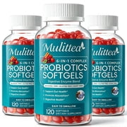 (3 Pack)Probiotic for Women & Men - Immune, Digestive & Gut Health -120 Capsule