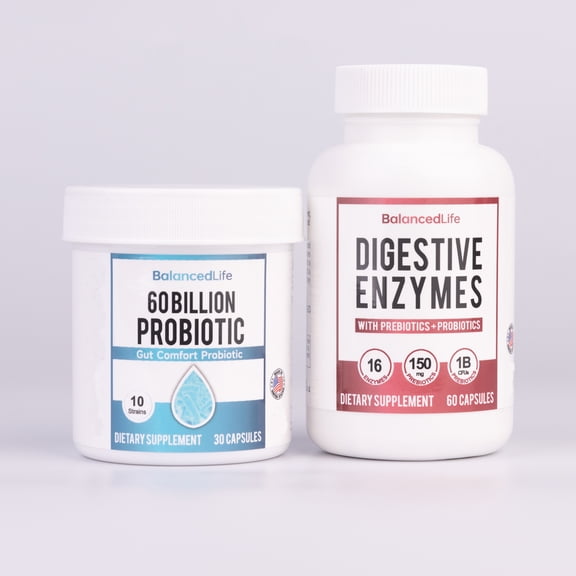 Probiotics 60 Billion CFU & digestive enzymes